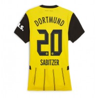 Zenski Nogometni Dres Borussia Dortmund Marcel Sabitzer #20 Domaci 2024-25 Kratak Rukav